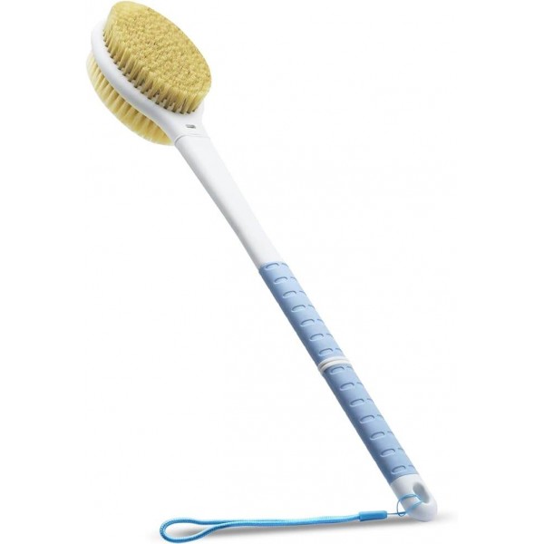 YANXI Shower Brush with Soft and Stiff Bristles,Lo...