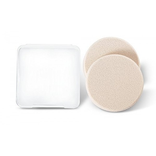 YANXI 2pcs Round Makeup Sponges with 1 Travel Case...