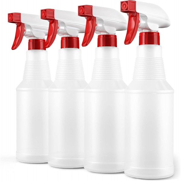 YANXI Spray Bottles (4 Pack,16 Oz), Refillable Emp...